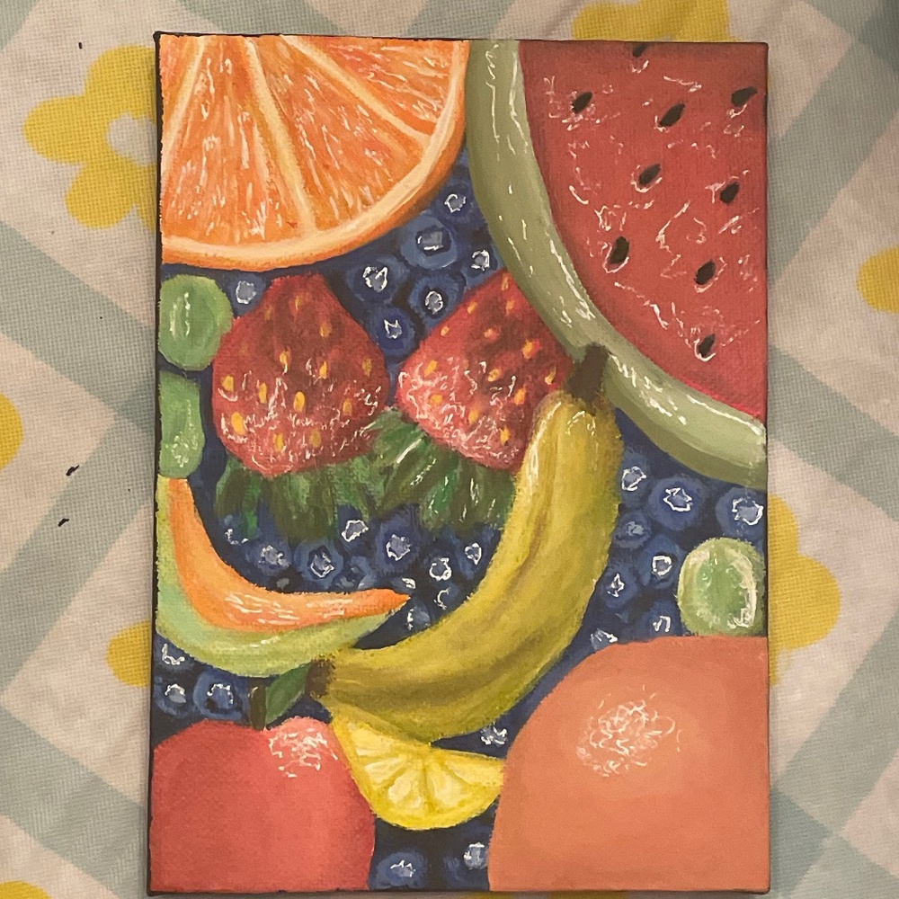 Fruit Acrylic Painting